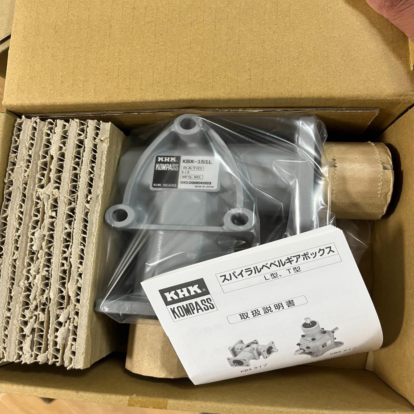 KHK KBX-151L 齿轮头（佳毅工控）