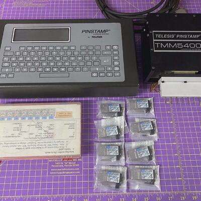 Allied Telesis PINSTAMP TMM5400 multipin dot peen marking He
