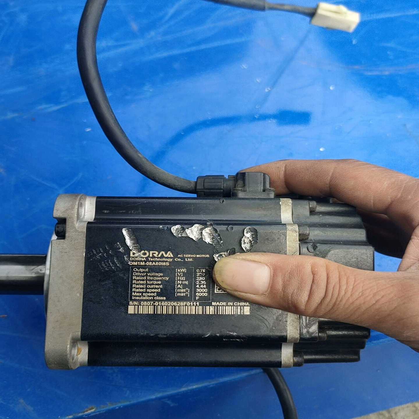 DORNA东菱伺服电机DM1M-08A80I8S750W询价