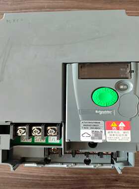 施耐德变频器ATV310HU75N4A，重载7.5KW，二手