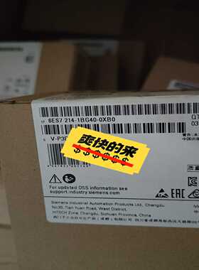 【议价】6ES7214-1BG40-0XB0模块，22年适用