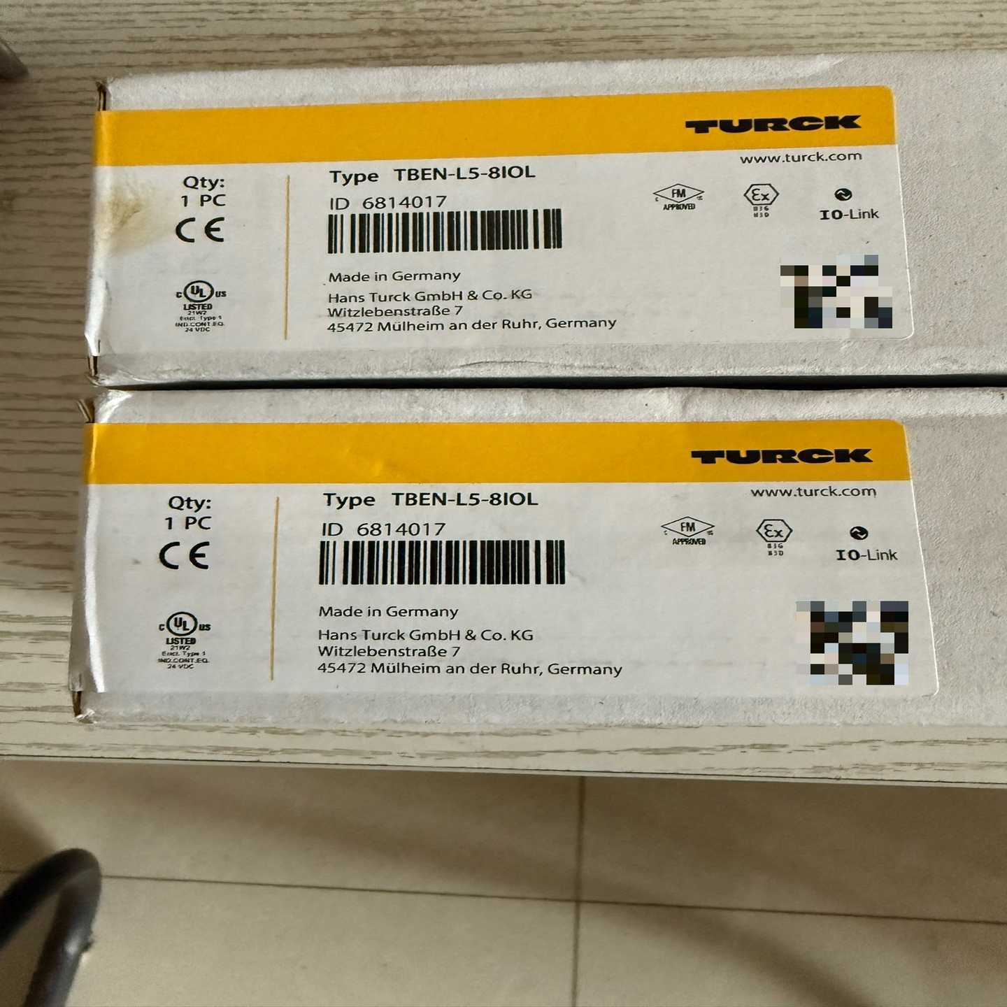 图尔克TBEN-L5-8IOL模块，未拆封询价