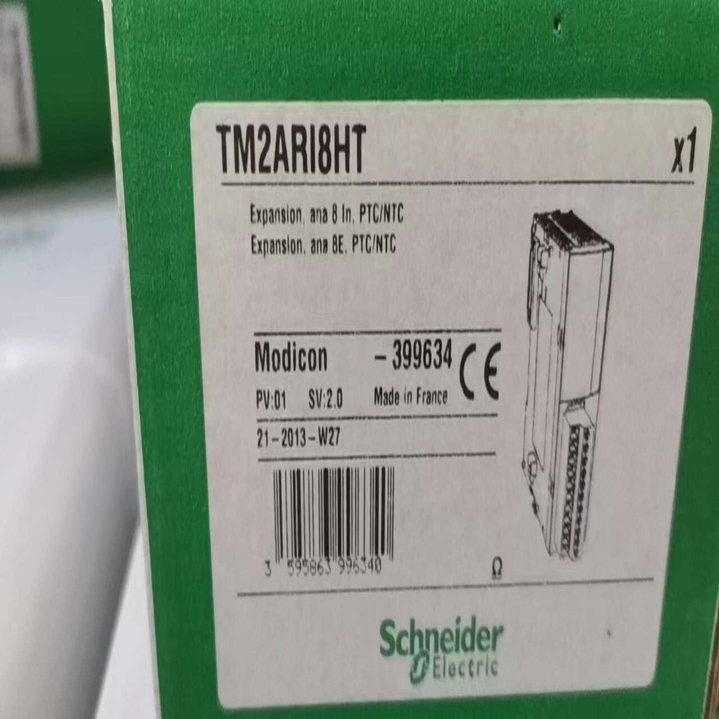 询价施耐德TM2ARI8HT停产模拟量模块，全新原装正品现货，有