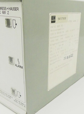 议价EndressHauser Ftc 681Z PaVi 830.05 Fllstsensor Unused适