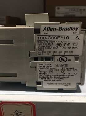 【议价】罗克韦尔AB100-C09E*10接触器适用