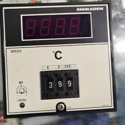 【询价】SHIMADEN岛电温控器SR30，0-399度，成色如图，适用