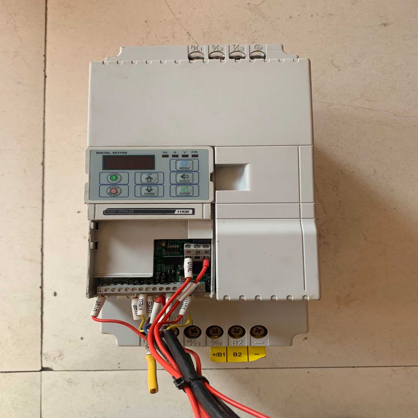 拆机众辰永磁变频器11kw实物图功能完好--议价商品