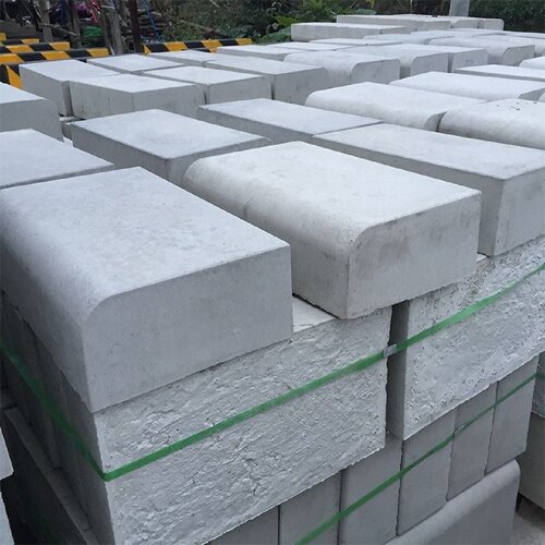 仿石路缘石水泥仿石混凝土路侧石平石水泥路沿石树围石路牙石水泥