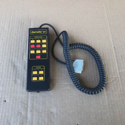 DAMATIC MK HAND HELD CONTROLLER AMP 190664 2