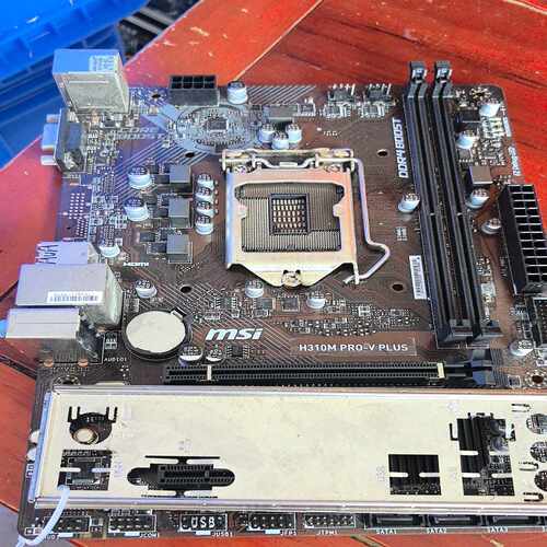 （议价）微星H310M-PRO-VPLUS主板，实物图，正常测试
