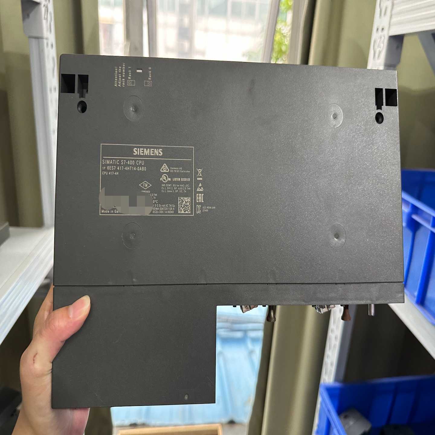 6ES7417-4HT14-0AB0西门子裸机99新,功能--议价商品