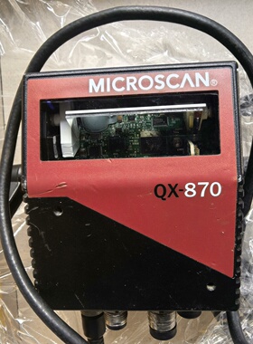 MICROSCANQX870固定式条码扫描器拆机件带-议价