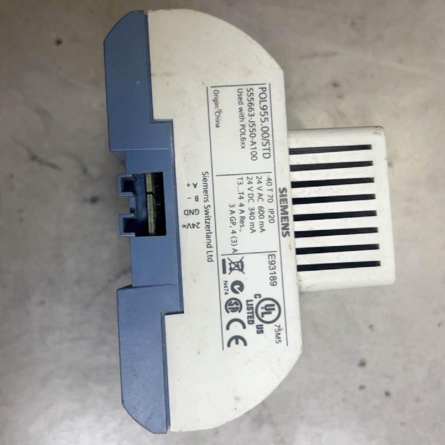 西门子DDC控制器，实物拍摄详情图片，POL955,需要的联--议价商品