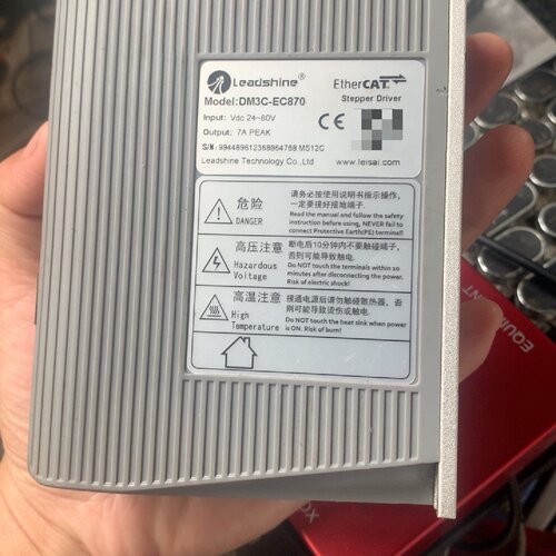 【询价】雷赛DM3C-EC870 EtherCAT步进驱动器，成色漂