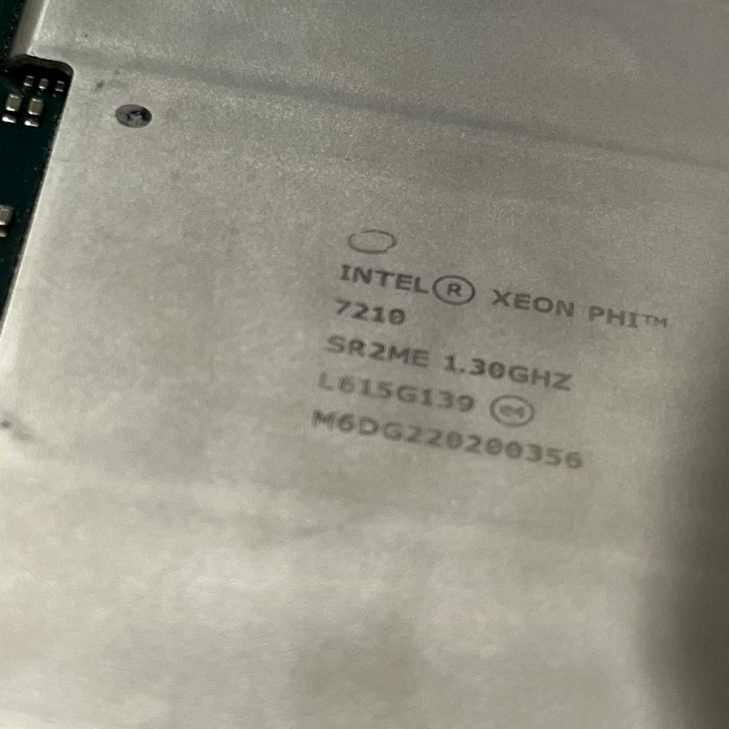 Intel XEON PHI 7230 7250 7210~询价