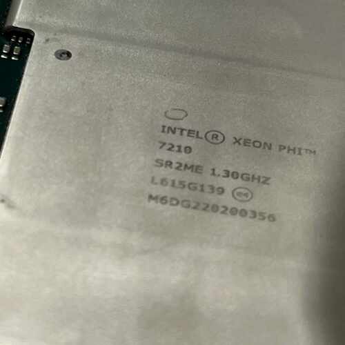 Intel XEON PHI 7230 7250 7210~询价