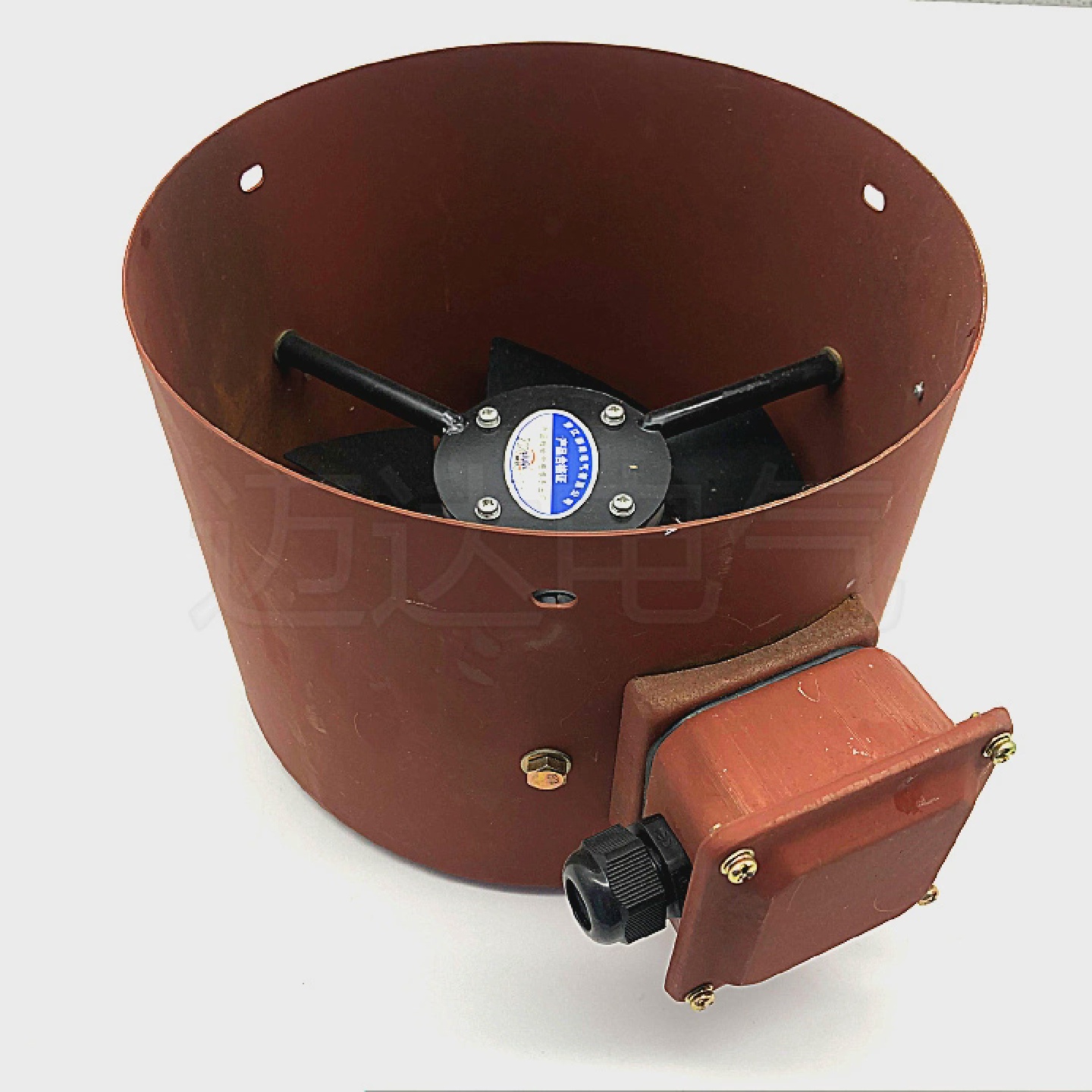 变频电机冷却通风机散热风扇G63G71G80G90G100G112G132GA全铜风机