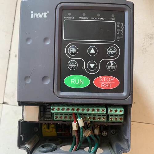 询价英威腾变频器 0.75kw  实物图 缺盖板议价