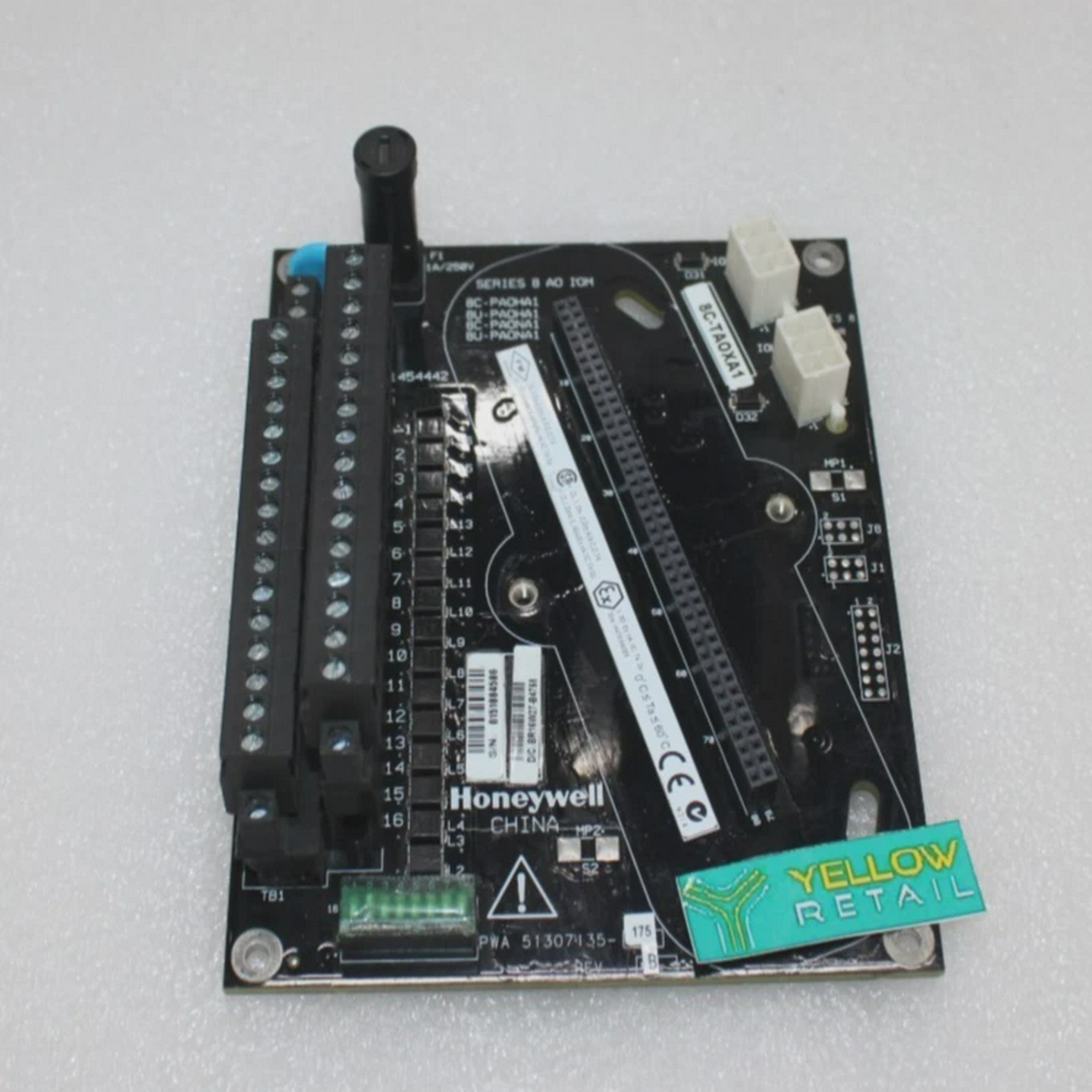 HONEYWELL8C-TA0XA1系列8分析输连接模块51307135-175REV-B