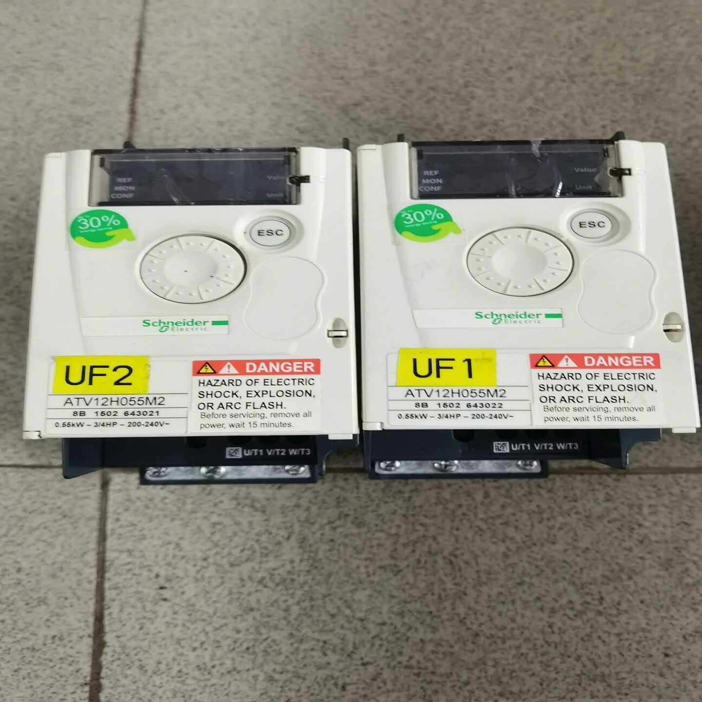 施耐德变频器ATV12H055M2，0.55Kw，220V成--议价商品