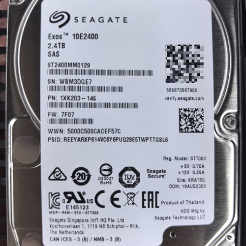 【询价】希捷2.4TB ST2400MM0129