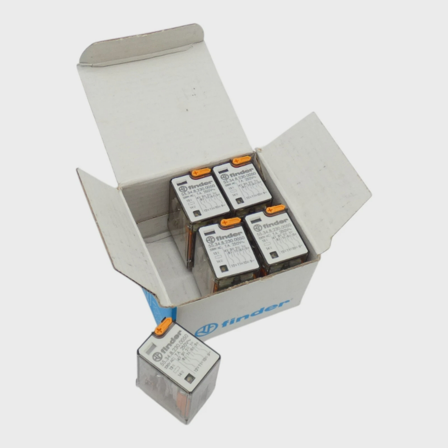 5xFinder55.34.8.230.0050230VACMiniatur-Industrie-Relai