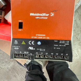 询价 魏德米勒开关电源CPSNT250W24V10A8
