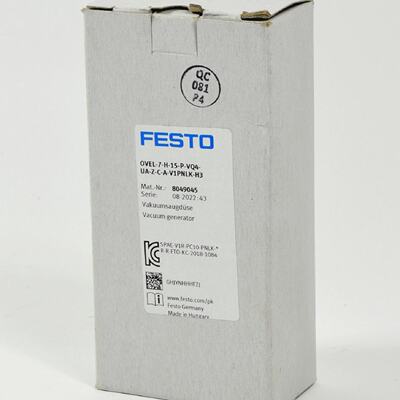 Festo Vakuumsaugdse OVEL7H15PVQ4UAZCAV1PNLKH3 8049045