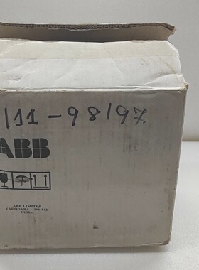 ABB PQ8NCH2JS MASTER TRIP RELAIS 1MYN563613DAC 110V