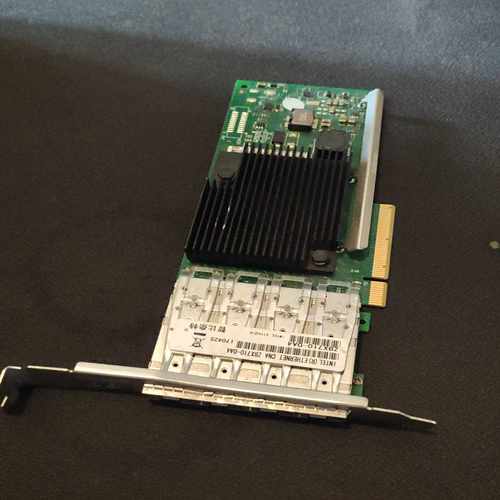 ZBNET智比奈特万兆网卡ZBX710DA4四端口光纤网【卡奥电子】