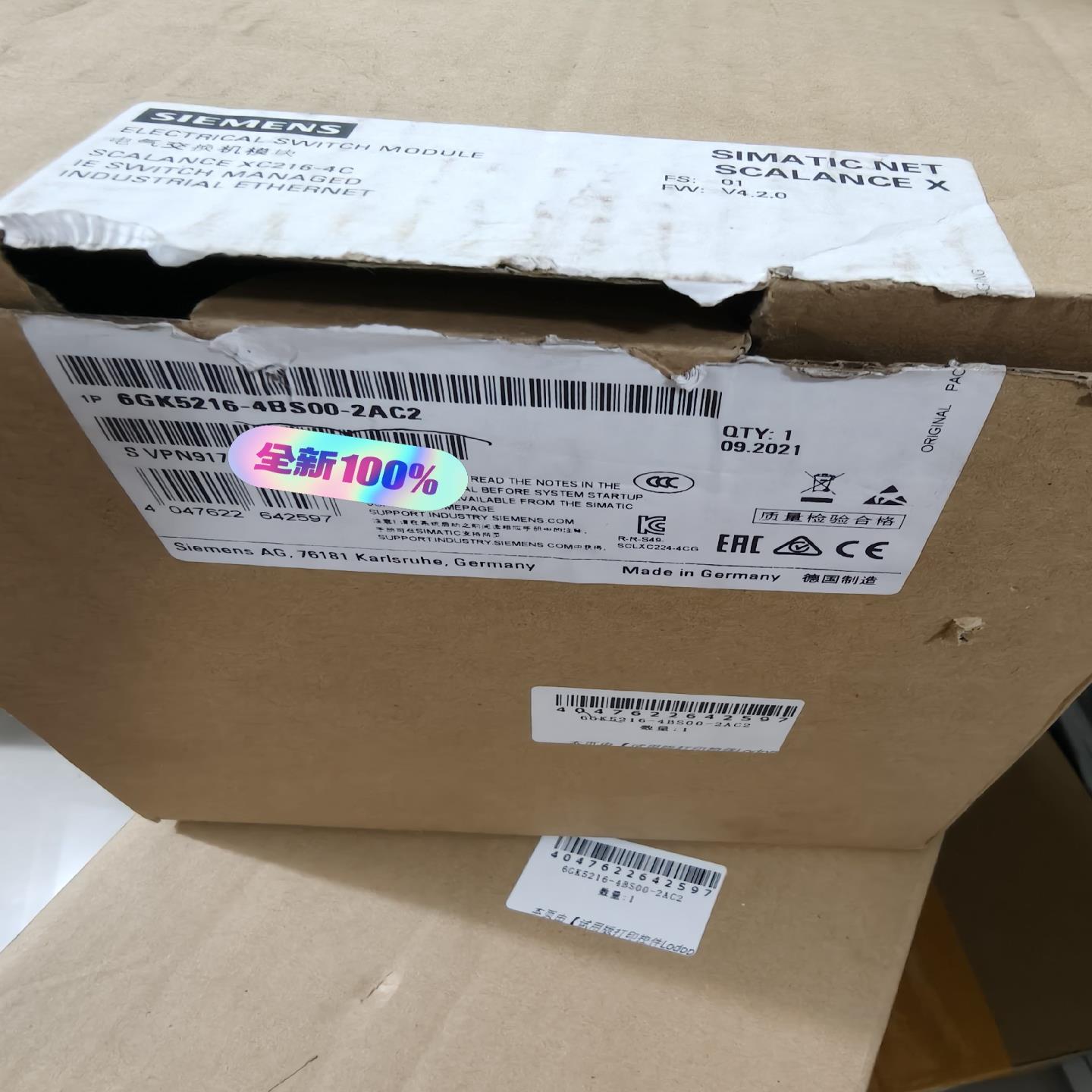 6GK5216-4BS00-2AC2仅拆封询价