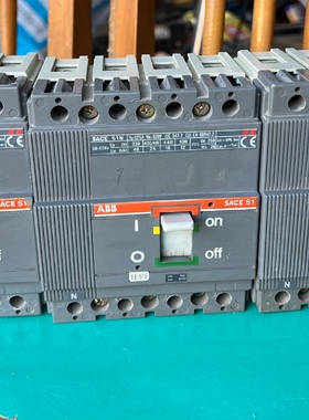 ABB塑壳断路器SACES1N4p125A开关议价