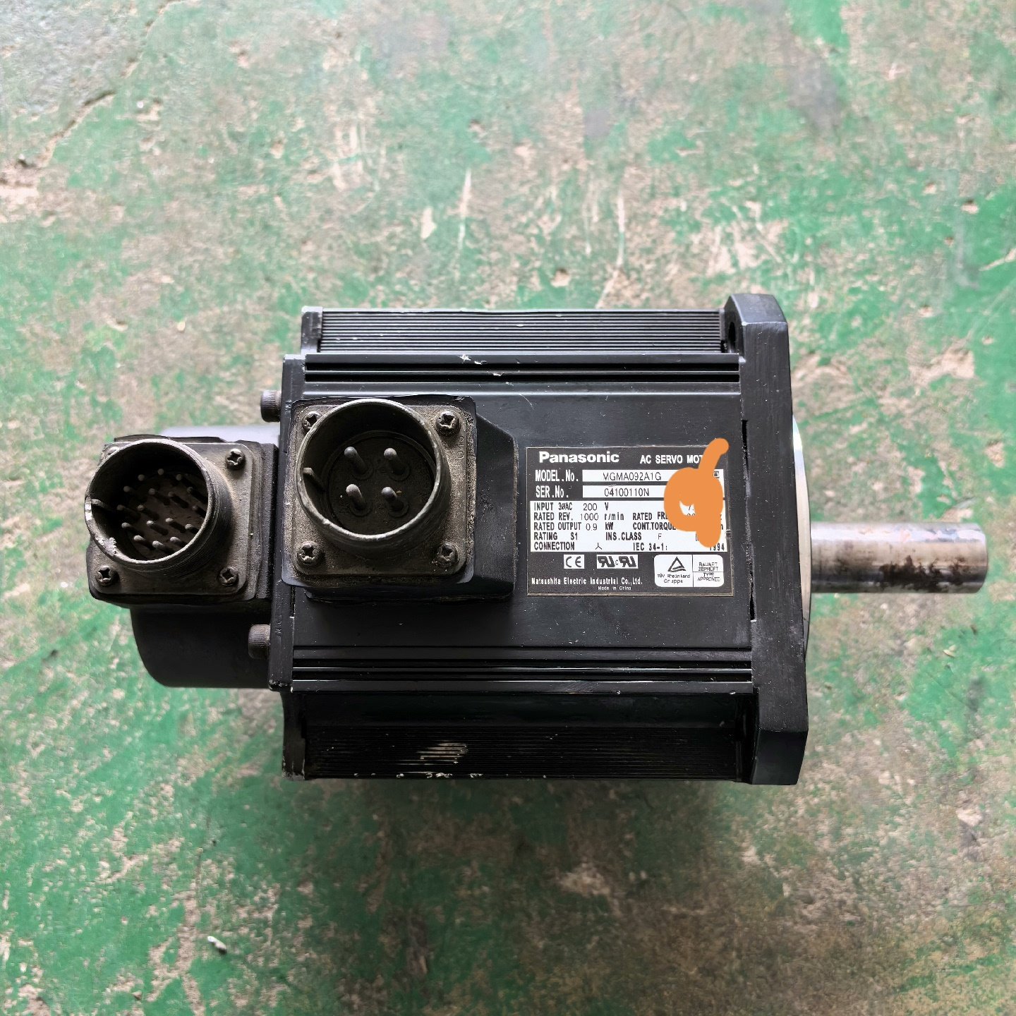 议价松下A4系列伺服电机伺服马达MGMA092A1G0.9议价