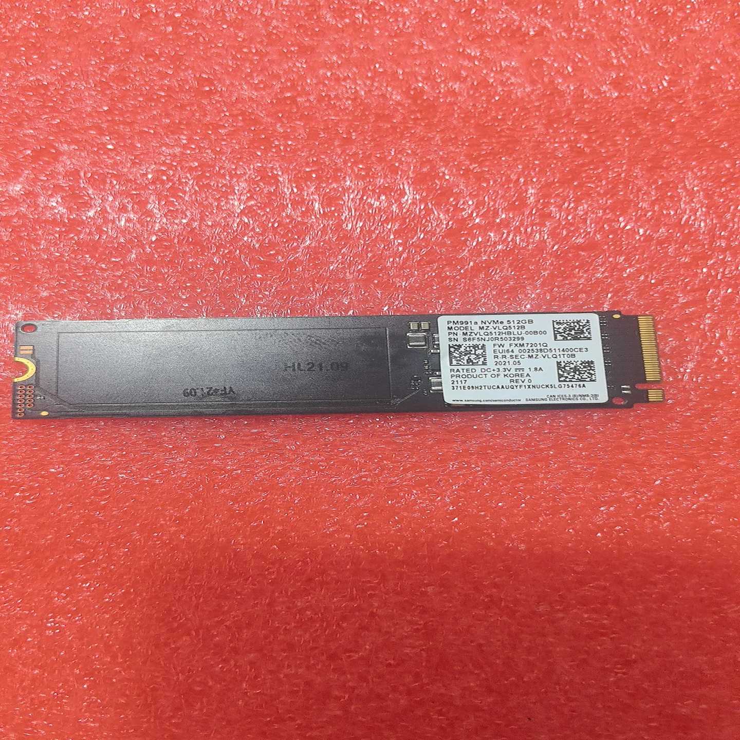 三星PM991A512G固态硬盘，M.2NVMe接口，健--议价商品