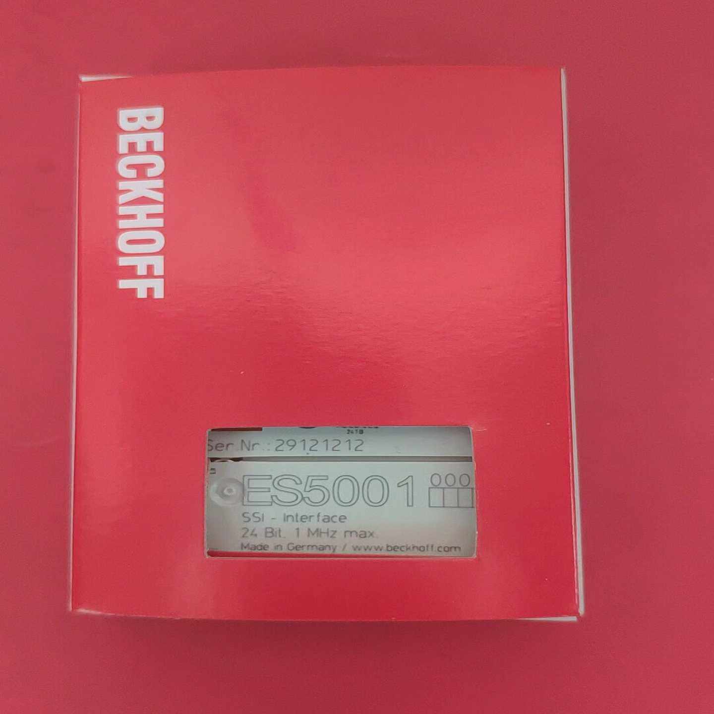 倍福BECKHOFF模块es5001询价