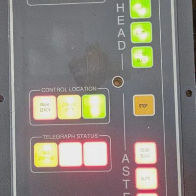 KONGSBERG NorControl ETU 001 820001 Engine Telegraph Unit  P