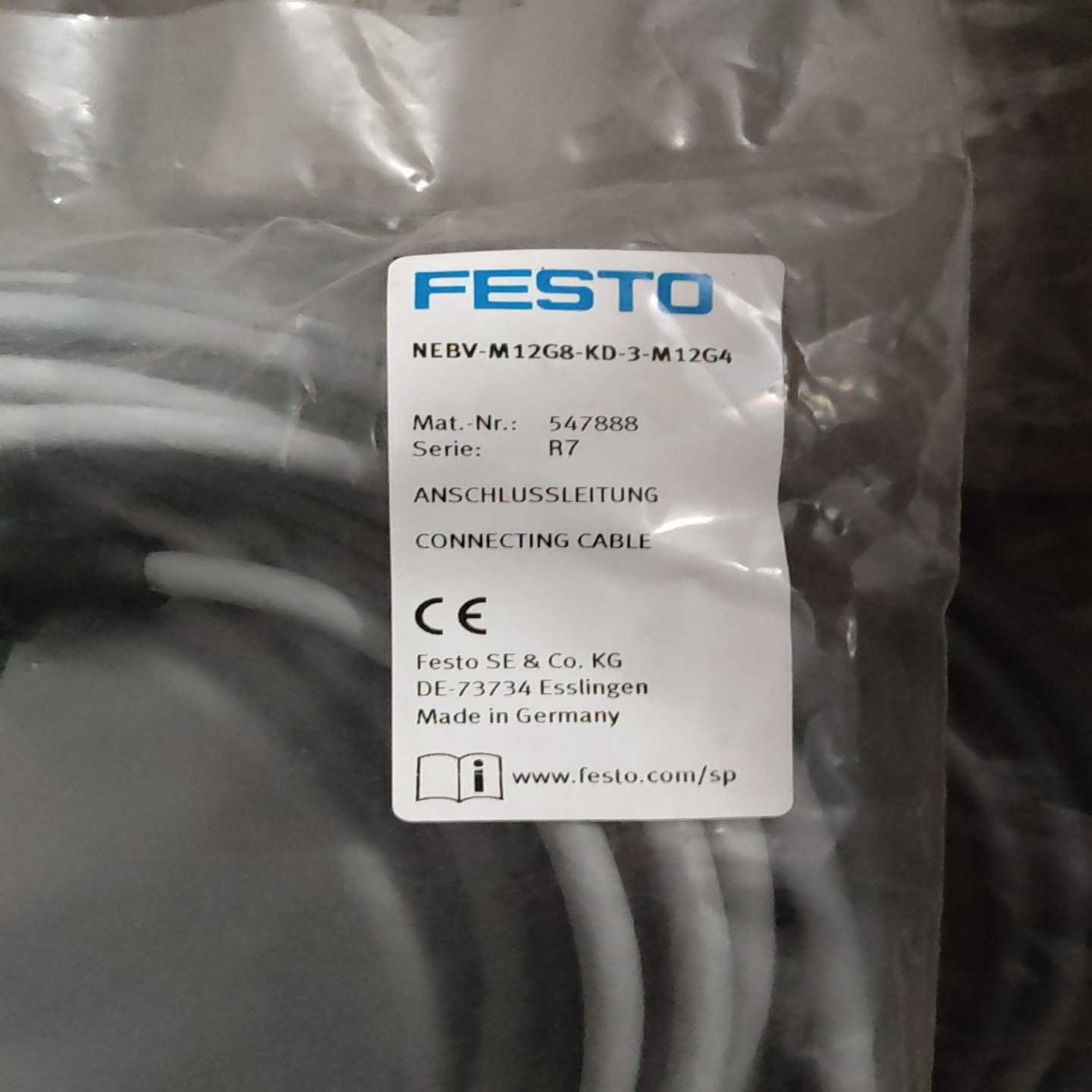 费斯托FESTONEBV-M12G8-KD-3-M12G4--议价商品