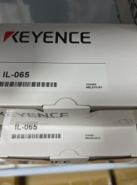 溢价-基恩士KEYENCEIL065传感器盒子