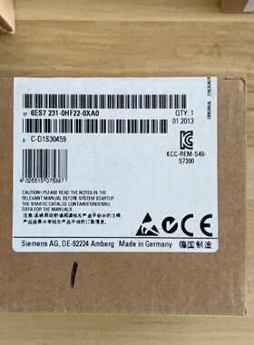 全新正品未拆封西门子S7200CN模块型号6ES723-询
