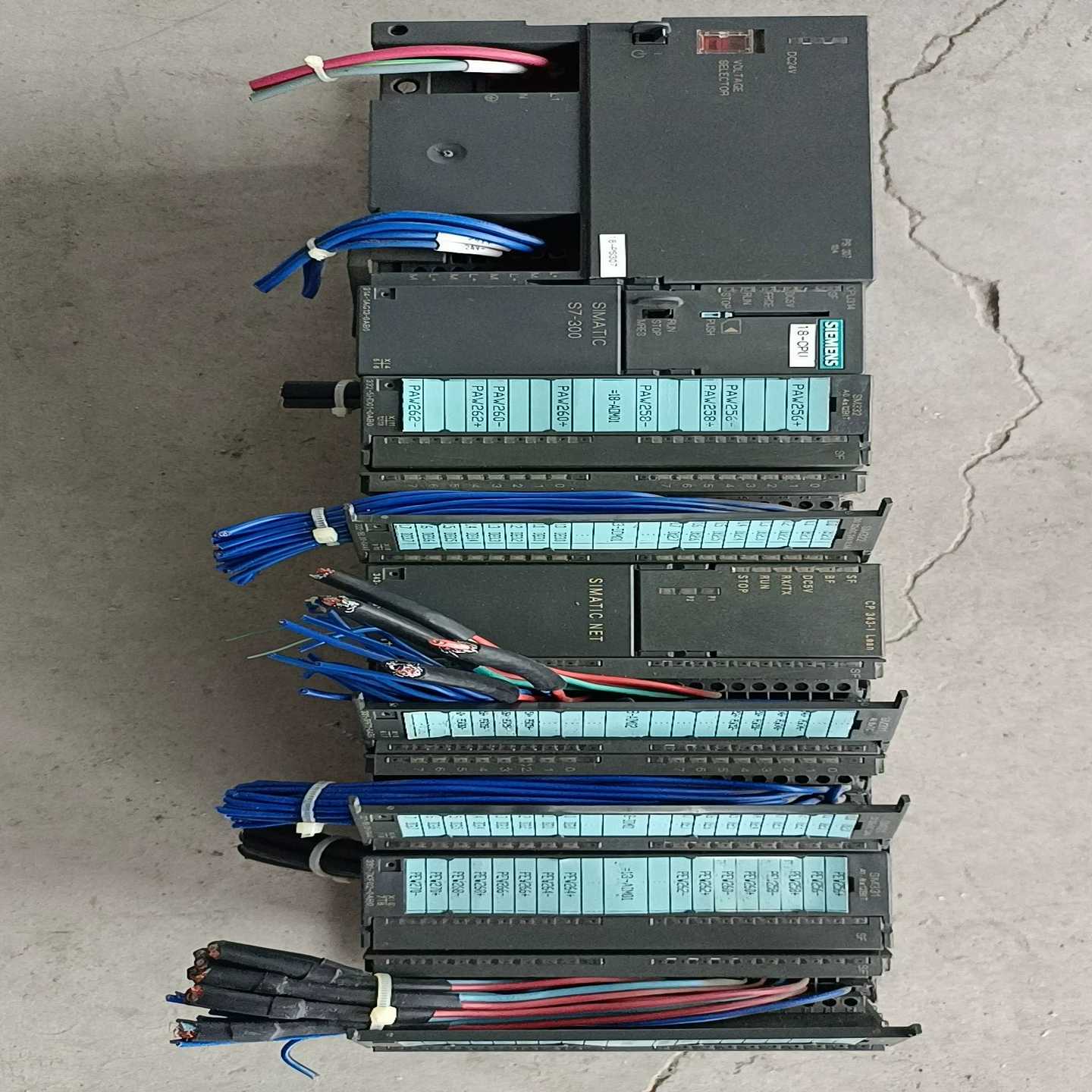 西门子S7-300PLC主机模块，带PAW256扩展模块--议价商品
