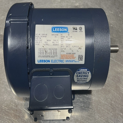 LEESON3/4HPC56CTEFC交流电机110915.00460伏3PH3450RPM