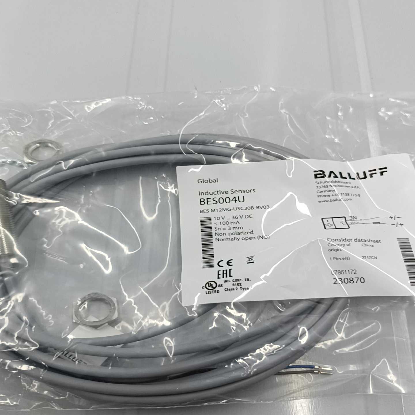 德国巴鲁夫BES004U(BESM12MG-询价