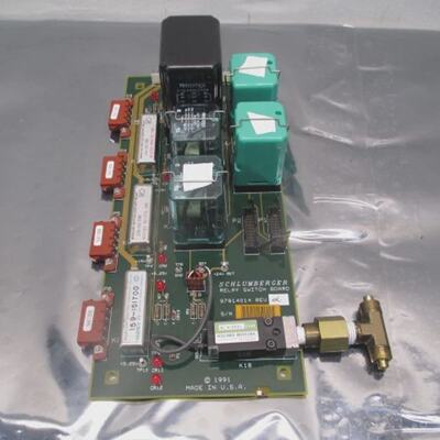 Schlumberger 97914014 Relay Switch Board PCB 113598