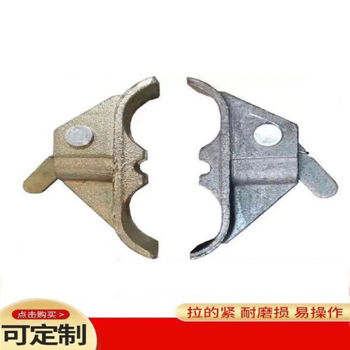 现货批发生产建筑模板钢筋拉紧器弹簧夹卡扣平板扣冲压快速夹