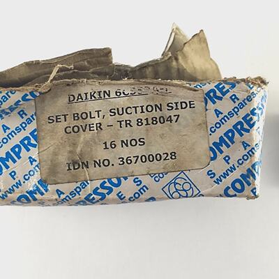 Set Screws Blind 36700028 for Daikin 6C552AF Compressor Spar