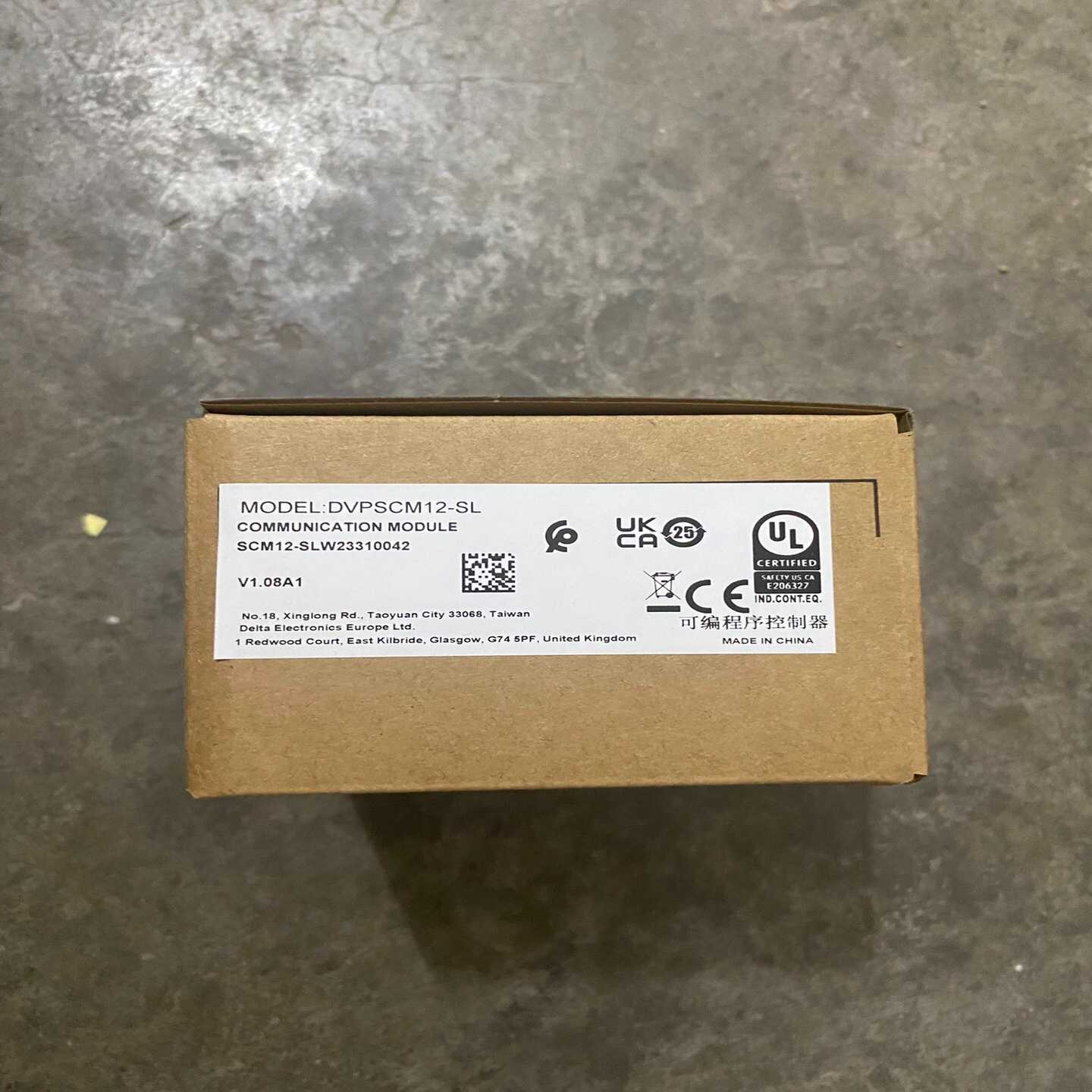 台达PLC模块，型号DVPSCM12-SL，图片就是实物图拍询价