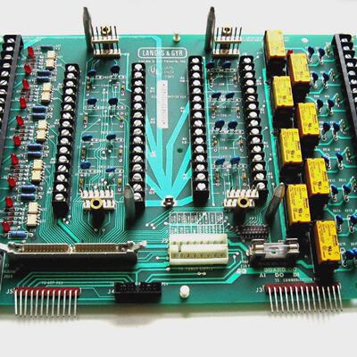 Used LANDIS  GYR UUKLPAZX75M5 UUKLPAZX75M5 Circuit Board