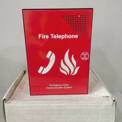 EVC301RPO Fire TelephoneOutstation cw Handset Push to Open S