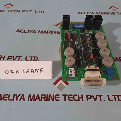 Carte De Circuit Imprime O  K Grue Is 85.01.2 SRK