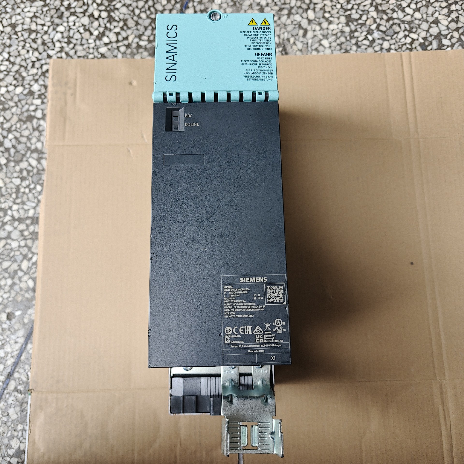 询价-6SL3120-1TE23-0AC0单轴30A